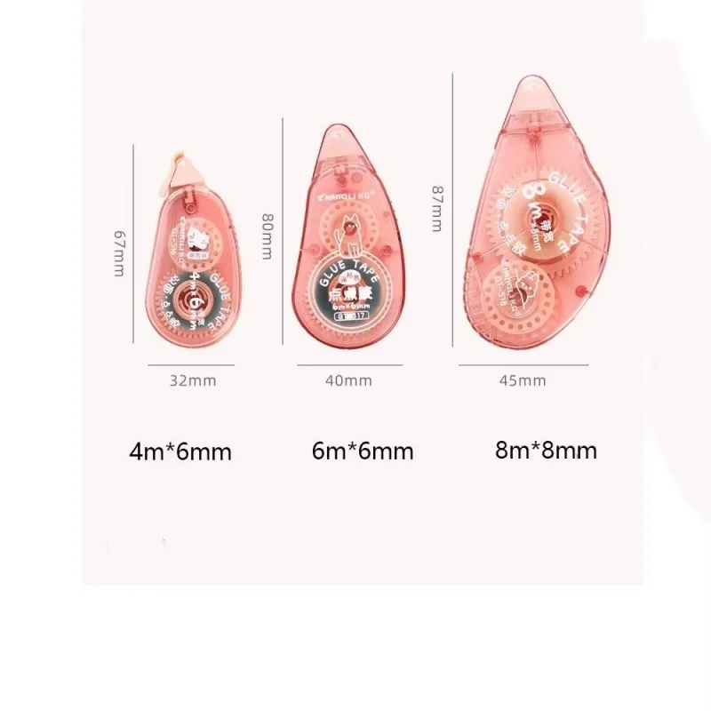QIANKONG 6 متر * 6 مللي متر النقاط شريط لاصق لتقوم بها بنفسك سكرابوكينغ ألبوم صور مجمعة مكتب لوازم مكتبية شريط لاصق على الوجهين الأسطوانة