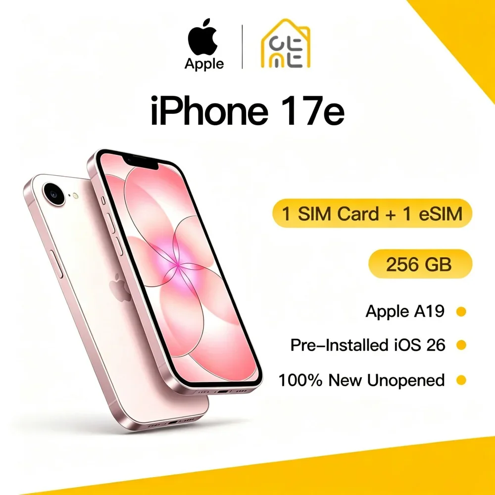iPhone 17e Apple 256GB - Chip A19 e Câmera Fusion 48MP