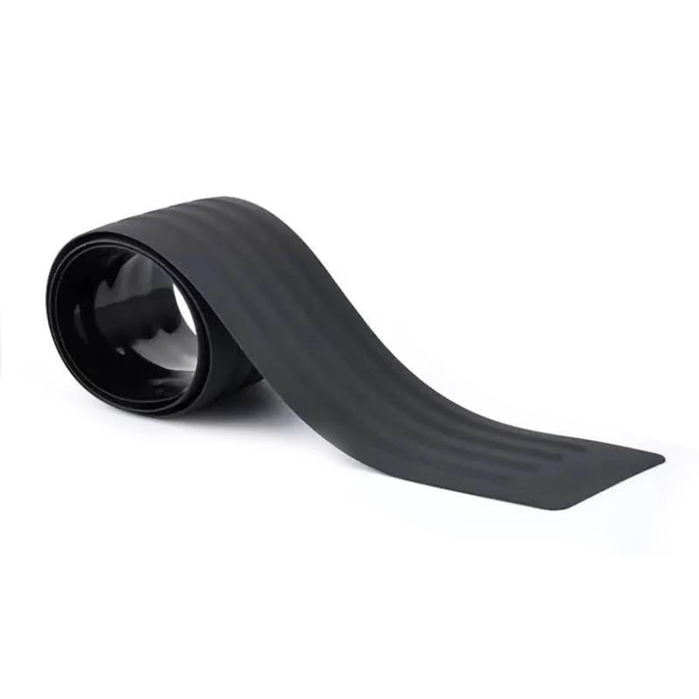 

90cm Bumper Guard Anti Friction Protect Strip Vehicle Black Tailgate Collision Trunk Universal Cars Scratch Dents Scuffs Marks