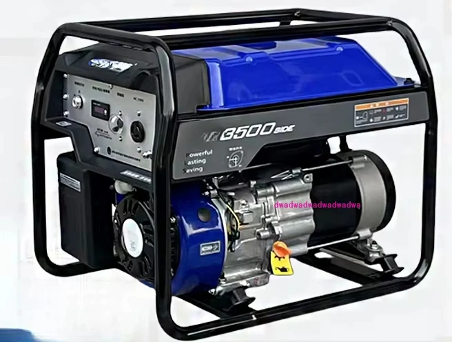 Gasoline generator 3kw5/7/8/10 kW single phase equal power 220v380v small outdoor project