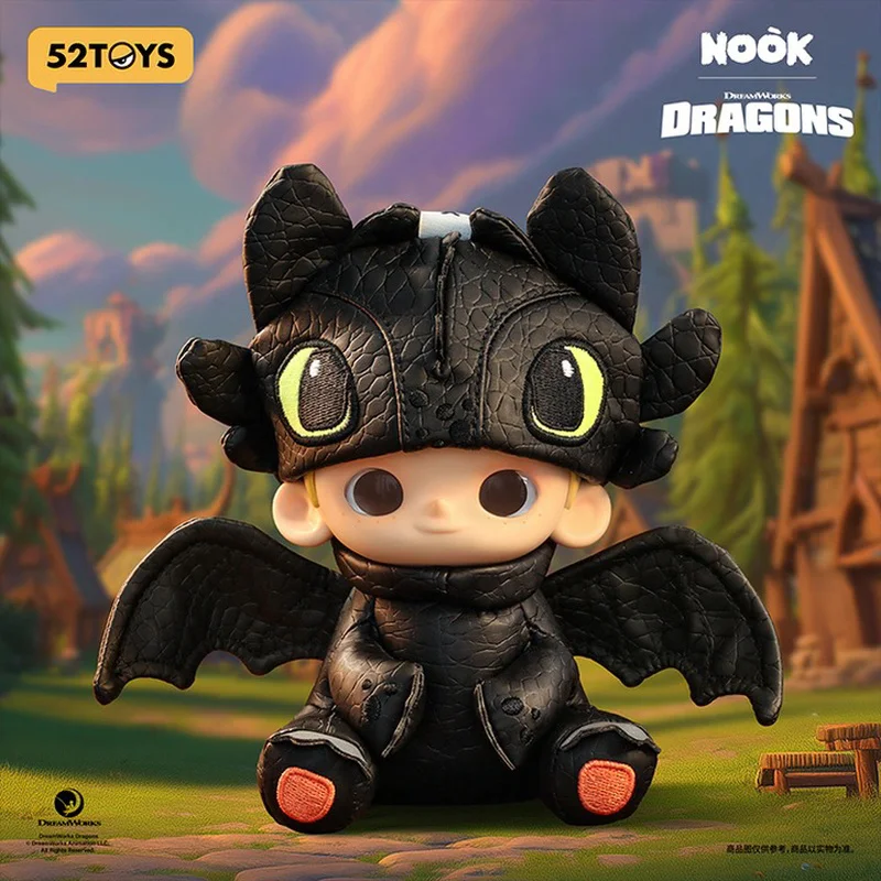

52TOYS Nook How to Train Your Dragon Co-Branded Ninnic Collection pendant Surprise Holiday Gift Action Figures Toys & Hobbies