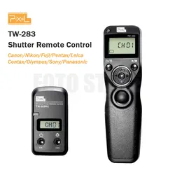 Pixel TW-283 Wireless Shutter Remote Control Shutter Release Cable Timer For Canon Nikon Pentax Sony Fuji Panasonic Camera