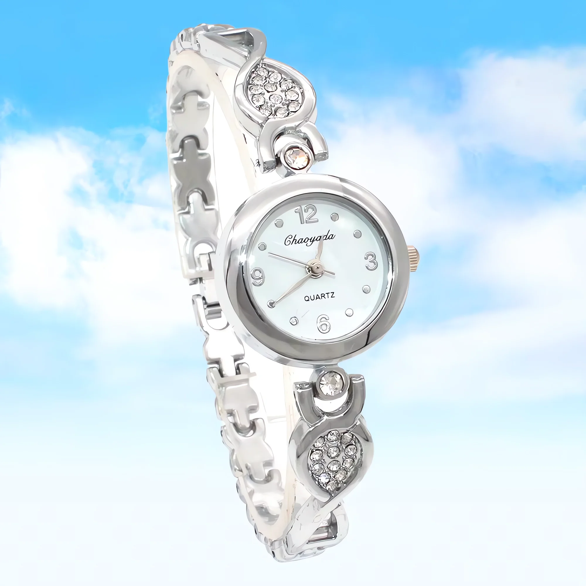 

Women Bracelet Watch Golden Small Dial Quartz Watch Popular Wristwatch Female Elegant Ladies Watches