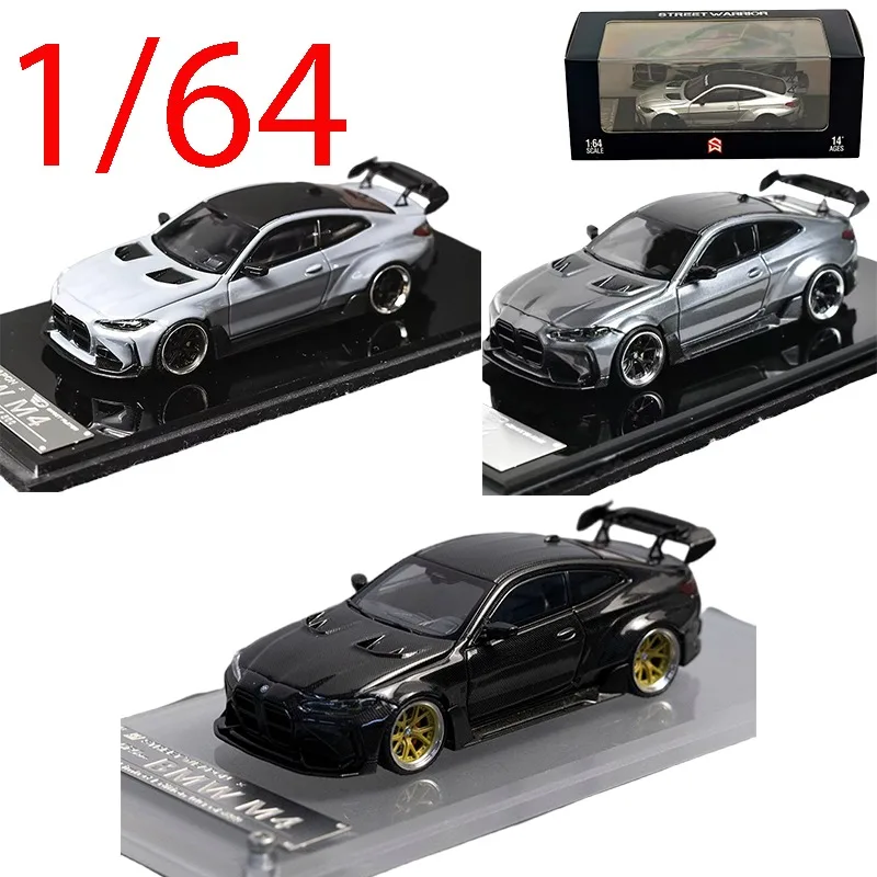 

SW Diecast 1/64 Scale BMW Alloy Car Model BMW G82 M4 Play Vehicles Collectible Toys for Boys Original Box