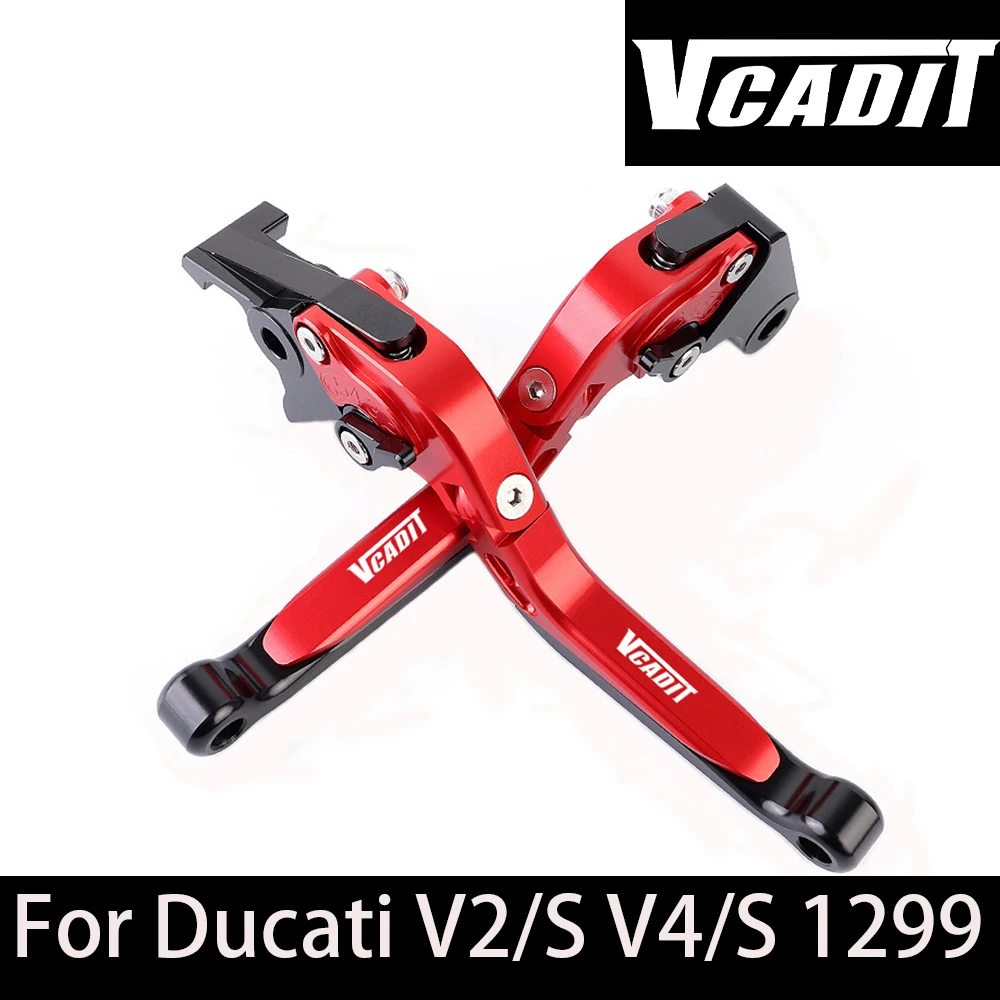 For Ducati Panigale V2/S V4/S 1299 1199 1198 Brake Clutch Lever Brake Lever Set Adjustable Handle Levers Motorcycle Accessories