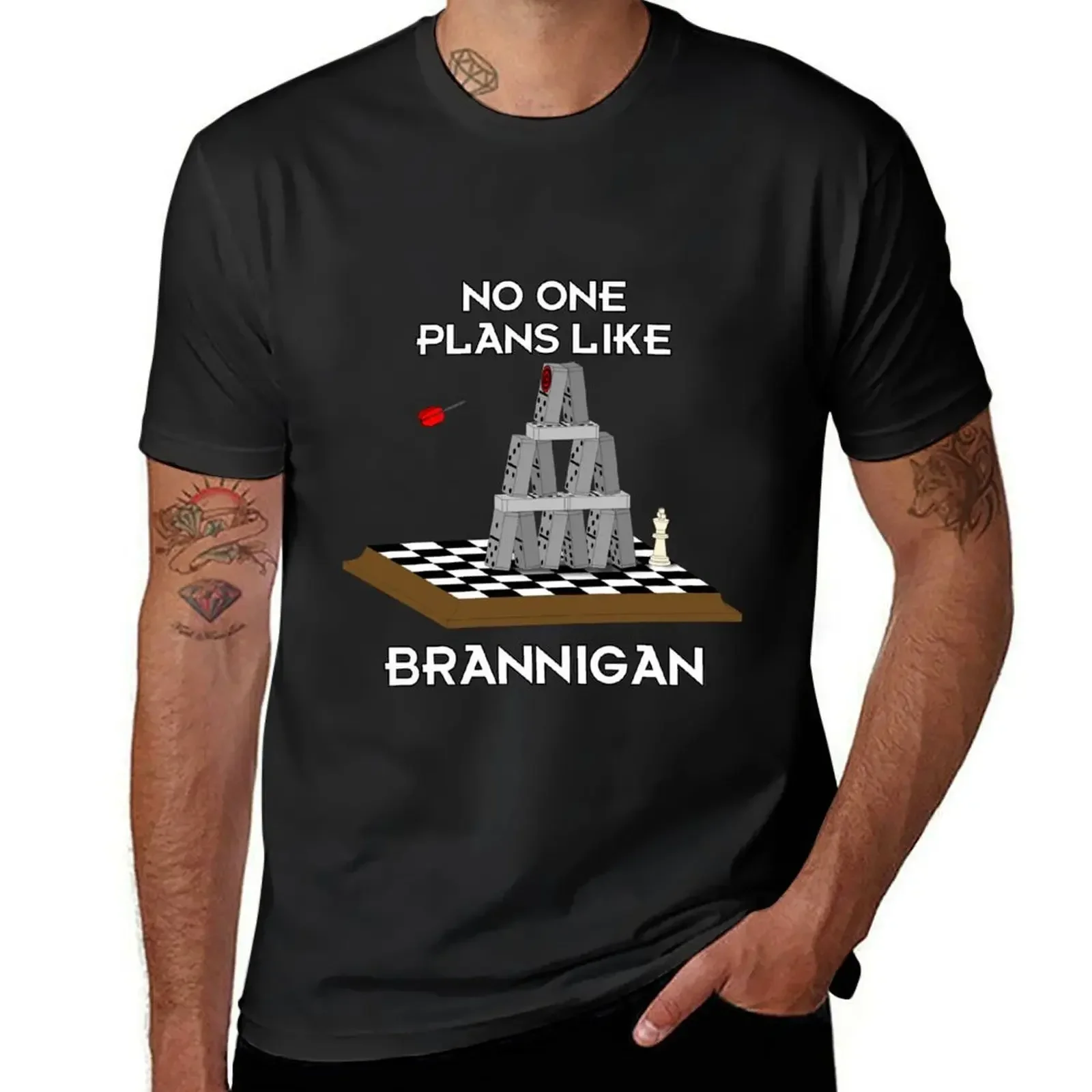 

No One Plans Like Brannigan T-Shirt korean fashion cute clothes plain t shirts for men