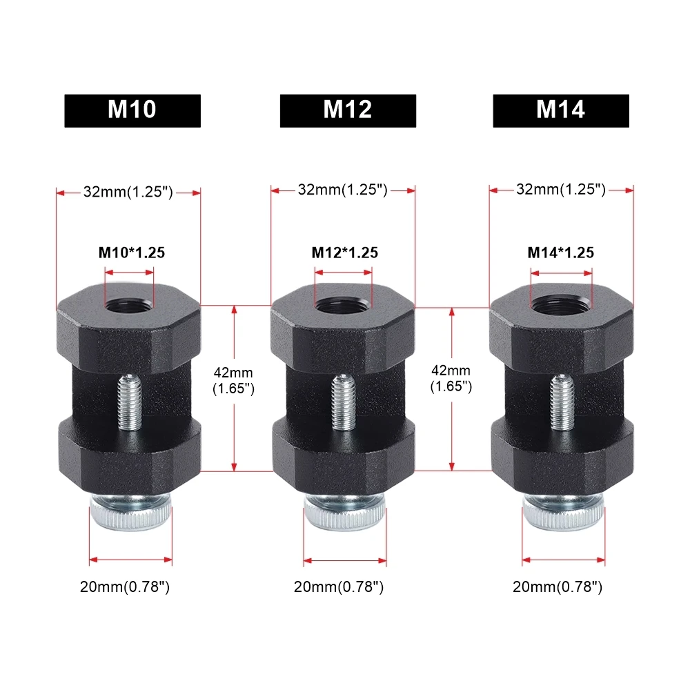 범용 엔진 스파크 플러그 갭 도구, 갭 핑 스파크 플러그 캘리퍼, 10mm 12mm 14mm 스파크 + 플러그, 1 개