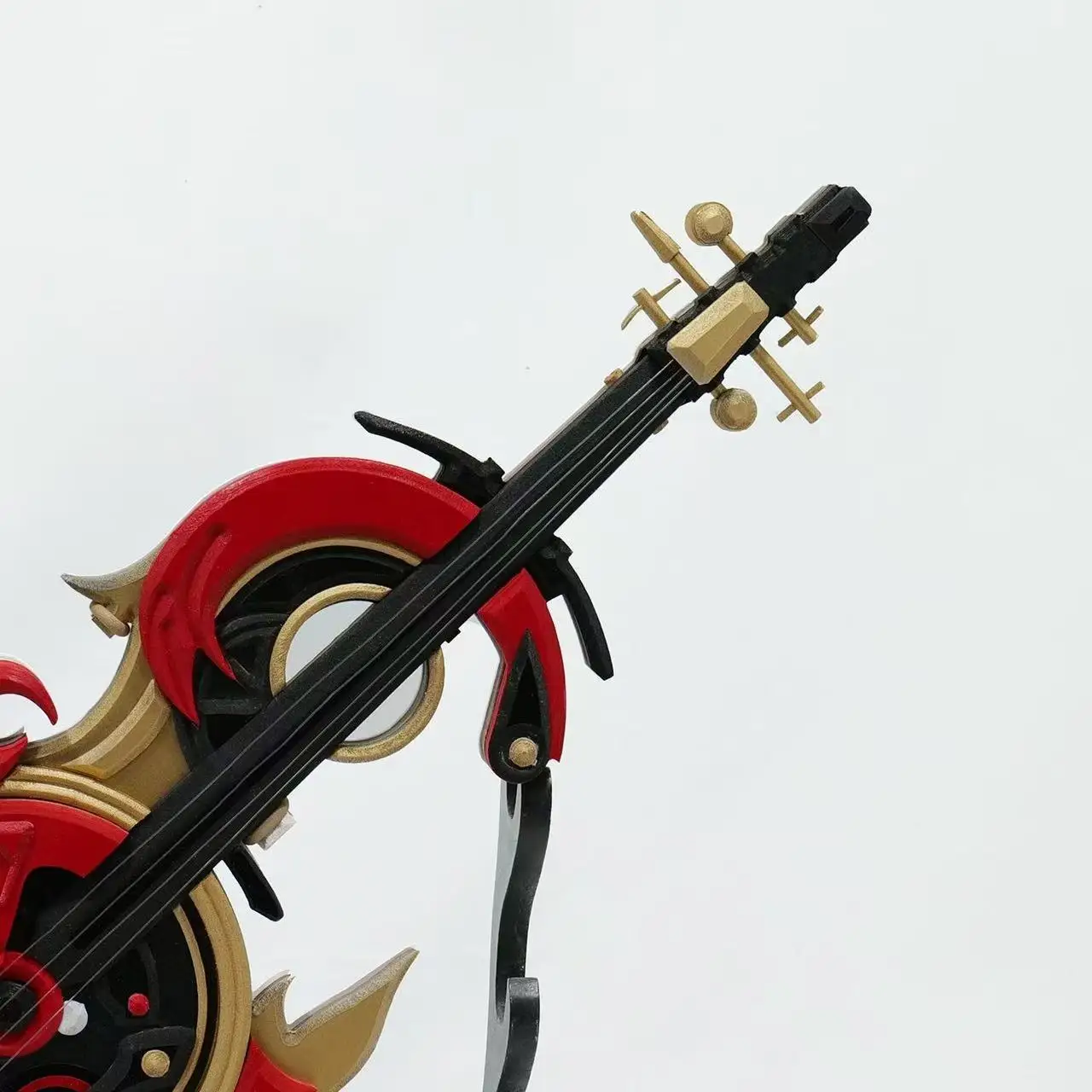 Spiel Wuthering Waves Phrolova Cosplay Red Magic Lily Violine Requisiten Cartoon Geige Waffen Halloween Weihnachten Party Zubehör