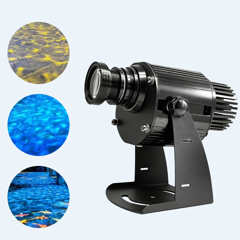 المهنية 100 واط موجة المياه ضوء Led تموج الماء ضوء لحفل زفاف عيد الميلاد الديكور Dmx المياه العارض