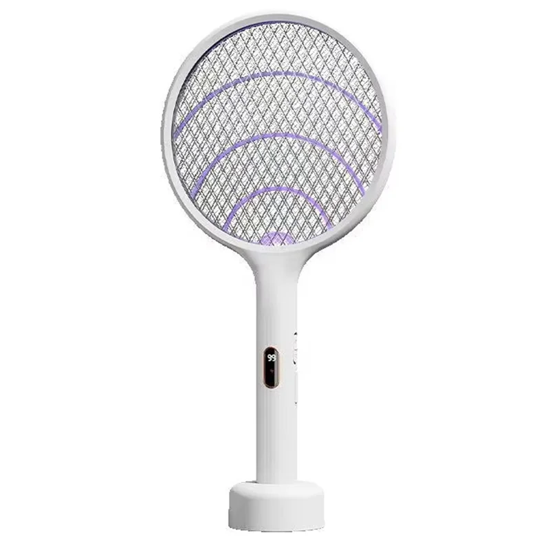 

BAAD Electronic Mosquito Swatter Repellent Lamp Smart LED Power Display Rechargeable Wall-Mounted 2000Mah