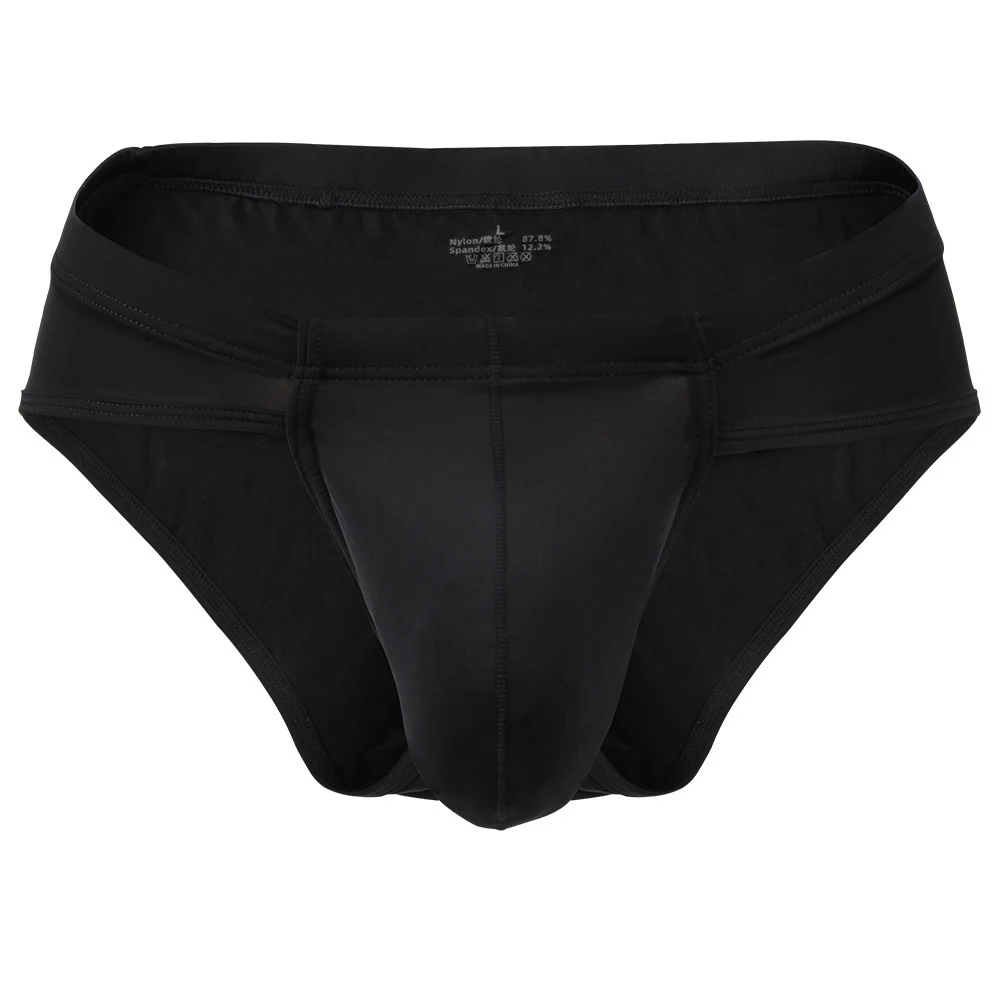 

Breathable Trunks Low Rise Underwear Soft Material Solid Color Anti-hemming Pants Breathable Fabric Comfortable Fit