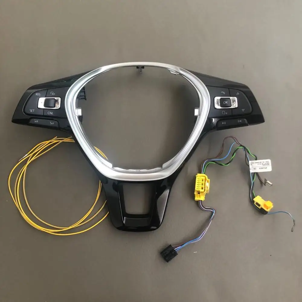For VW Jetta Multifunction Steering Wheel Button 6C0 959 442 F 6C0 419 685 B