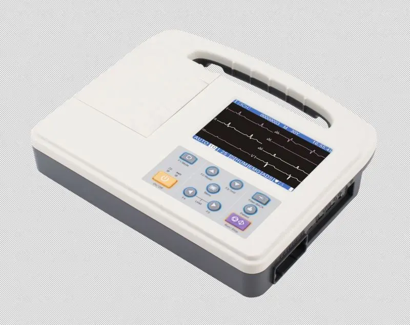 Three channels  machine veterinary electrocardiogram  for animal