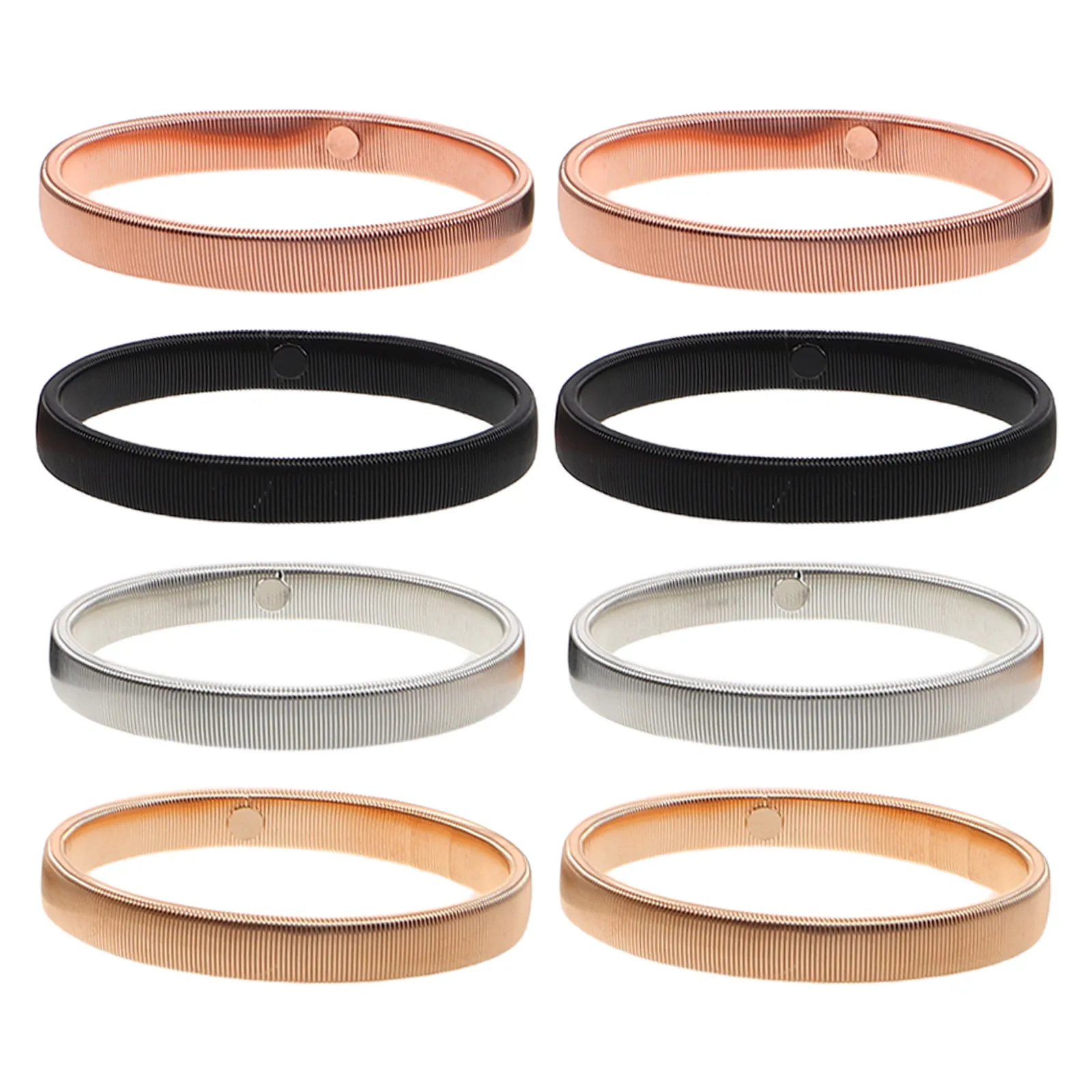 أكمام قميص رسمية للرجال قابلة للتعديل وقابلة للتوسيع وأنيقة ومريحة لحامل أكمام القميص للعمل والمكتب والرجال #1