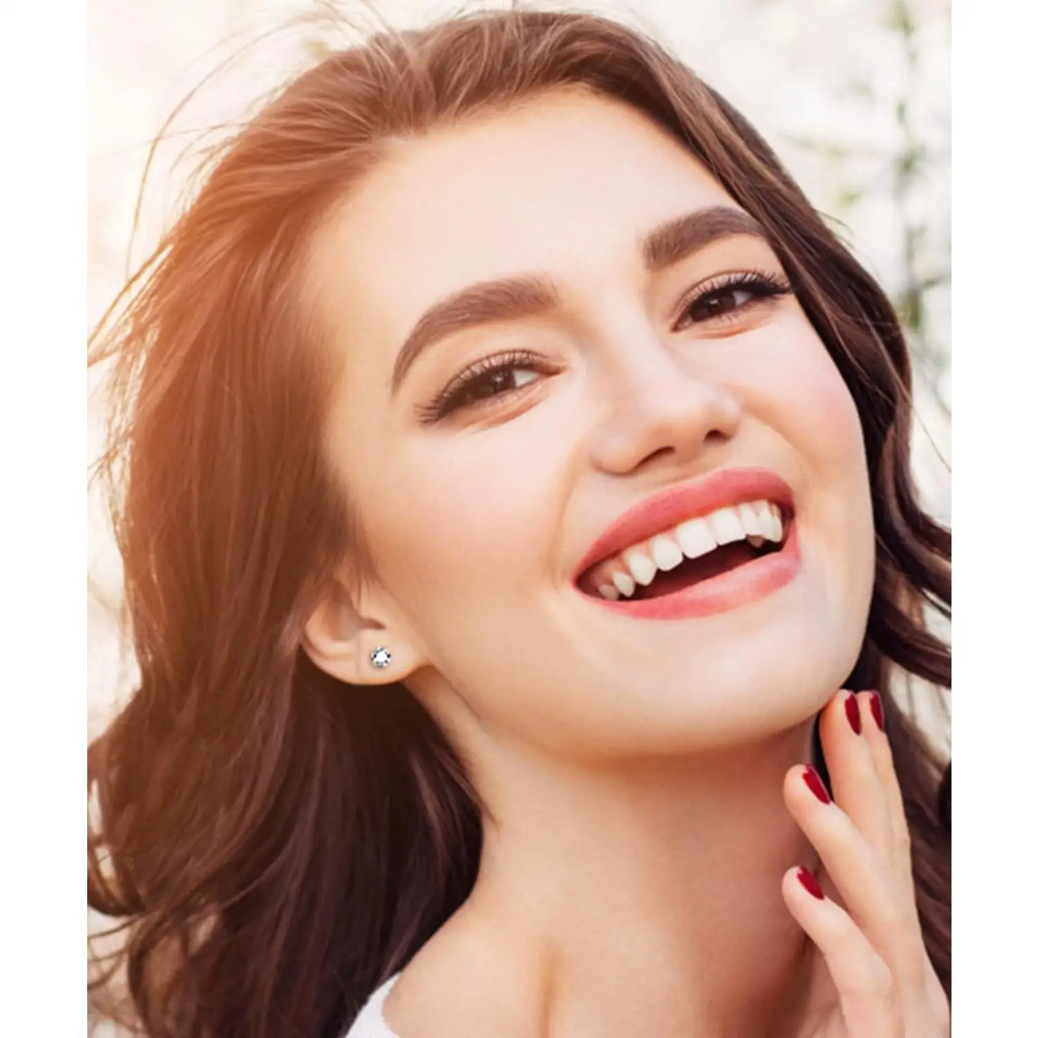 20G Hypoallergenic Flat Back Studs 7