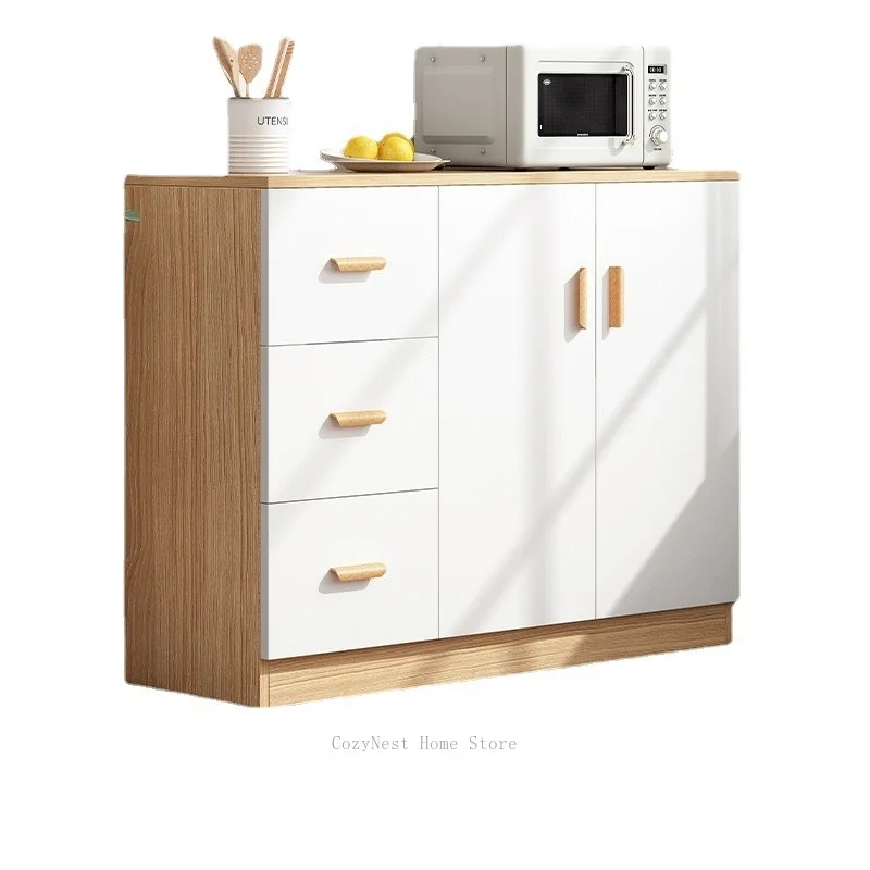 Modern Sideboard Buffet Cabinet, Kitchen Counter Storage Unit for Dishes & Cups, Living Room Organizer