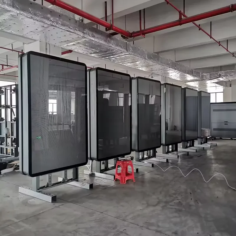 Outdoor Waterproof P3 Full Color LED Screen Display Panel Double Sided LED Kiosk for Retail Store Wayfinding for Advertising
