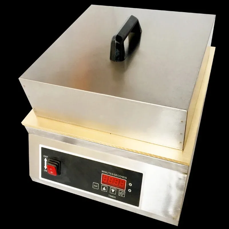 1500W Single Head Souffle Pancake Maker With Lid Fluffy Japanese Dessert Snack Shop Equipment
