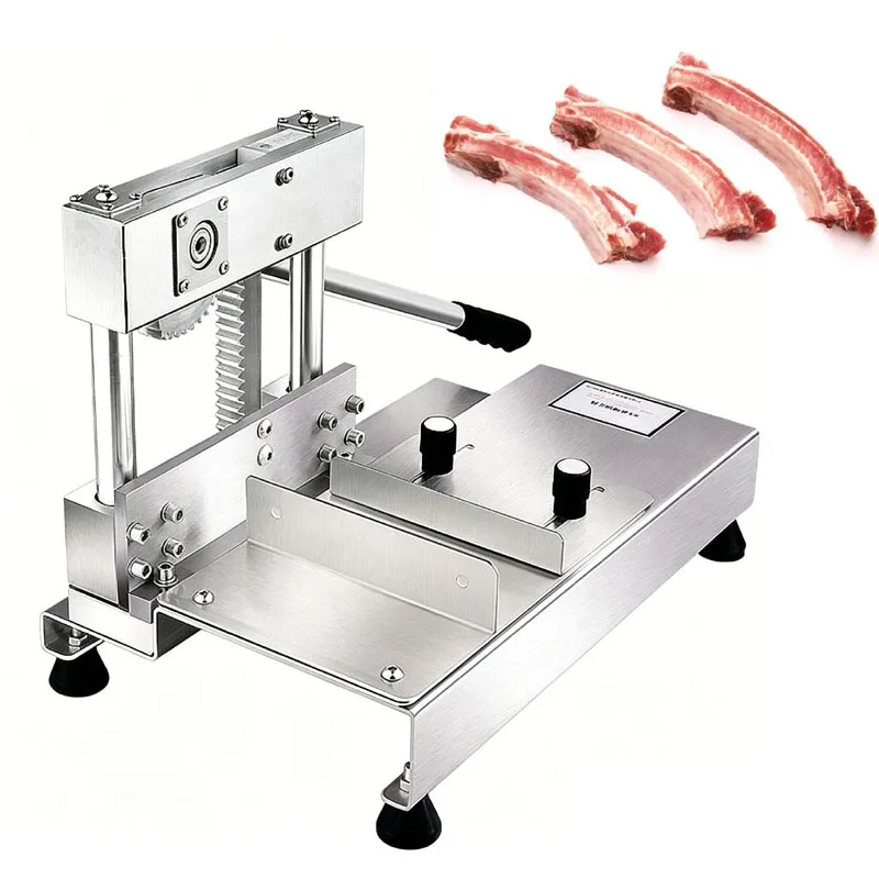 

Commercial Manual Bone Saw Frozen Bone Rib Splitter Machine
