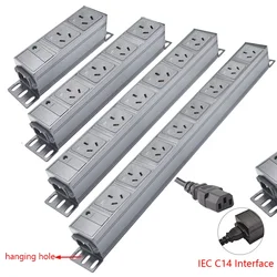PDU Power board 2/4/6/8 unit AU socket, without extension cable, LED without switch, high-quality home office socket