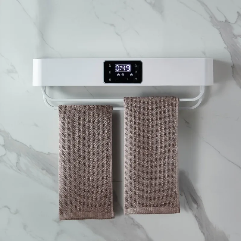 Smart Bathroom Smart Bath Electric Towel Dryer Heater Guide Rail Wall Mounted Disinfection Heating Dryer Heater Towel Rack