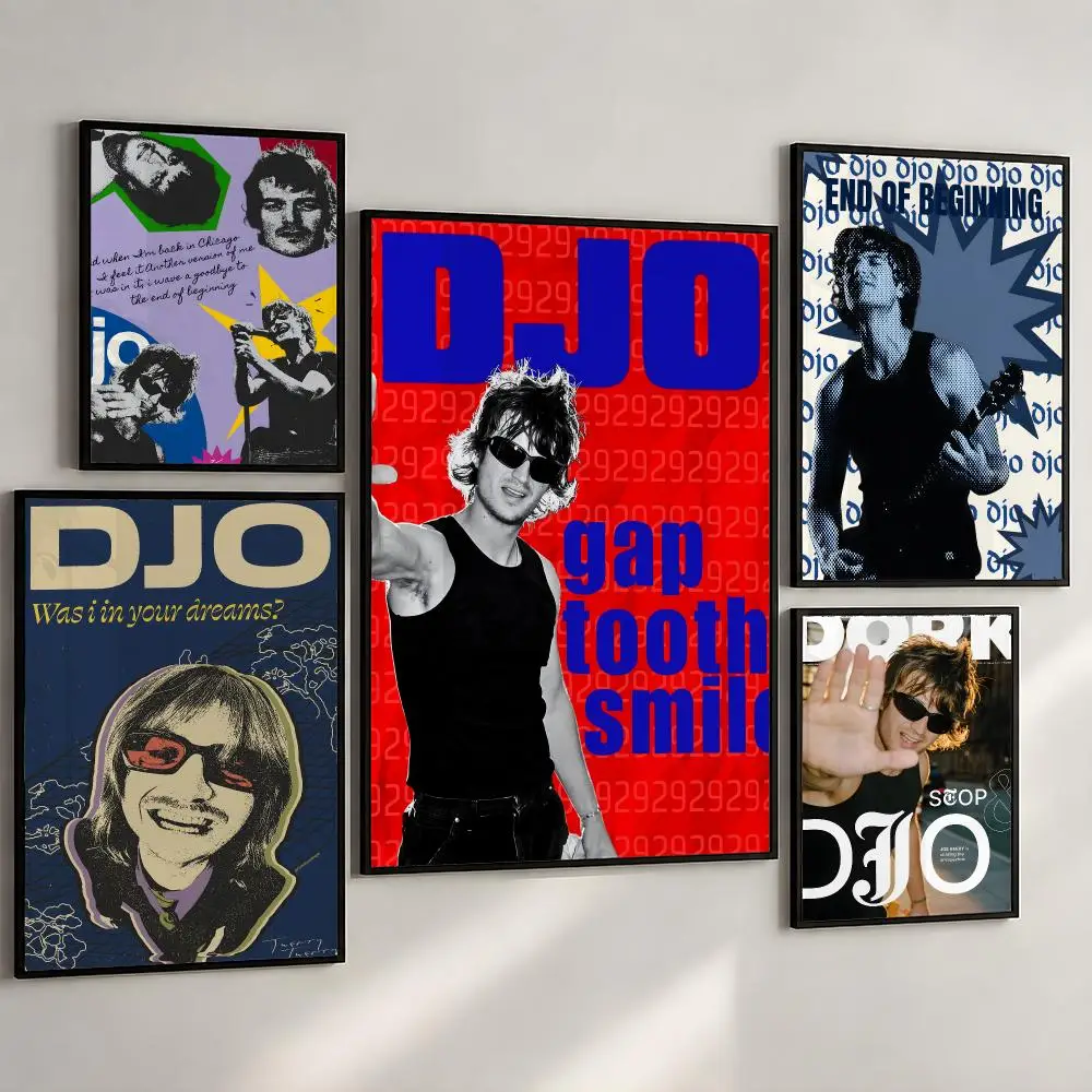 Music D-Djo End Of Beginning The Crux Poster PP Wall Art Print Removable Water-Resistant Home Decor for Bedroom Apartment Gift