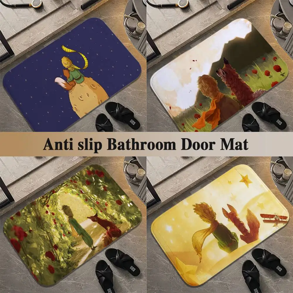 

The Little Prince And The Fox Floor Mat Printed Large Carpets Living Room And Bedroom Carpets Bathroom Anti Slip Door MATS Sm
