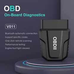 V011 Bluetooth 5.4 Full Function OBD Home App For iOS/Android Car OBD2 Scanner 25K80 Diagnostic Tool OBDII Read Code PK ELM327