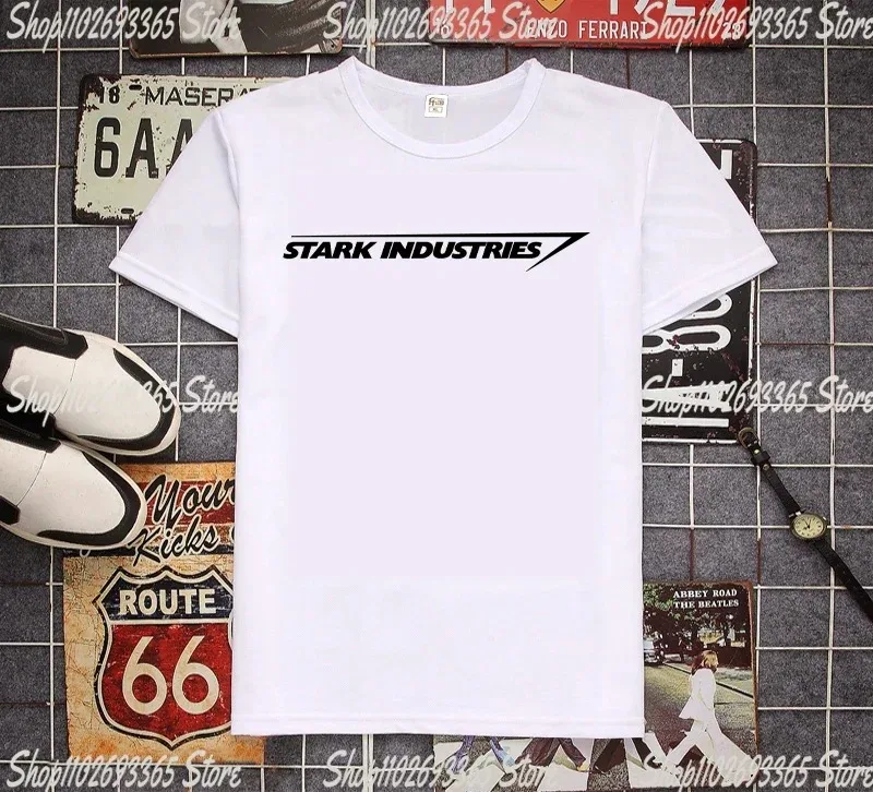 High Quality Summer Fashion Stark Industries Men T Shirt Men Tshirt Summer Fashion Top Tees Cool Casual Pride T Shirt Men Unisex