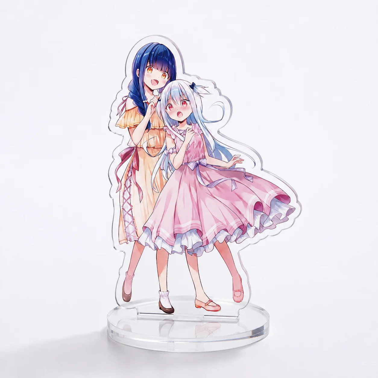 Prism Garden Yuri Comic Acrylic Stand Double Character Desktop Ornament Manga Collectible Fan Display Decoration Keychain
