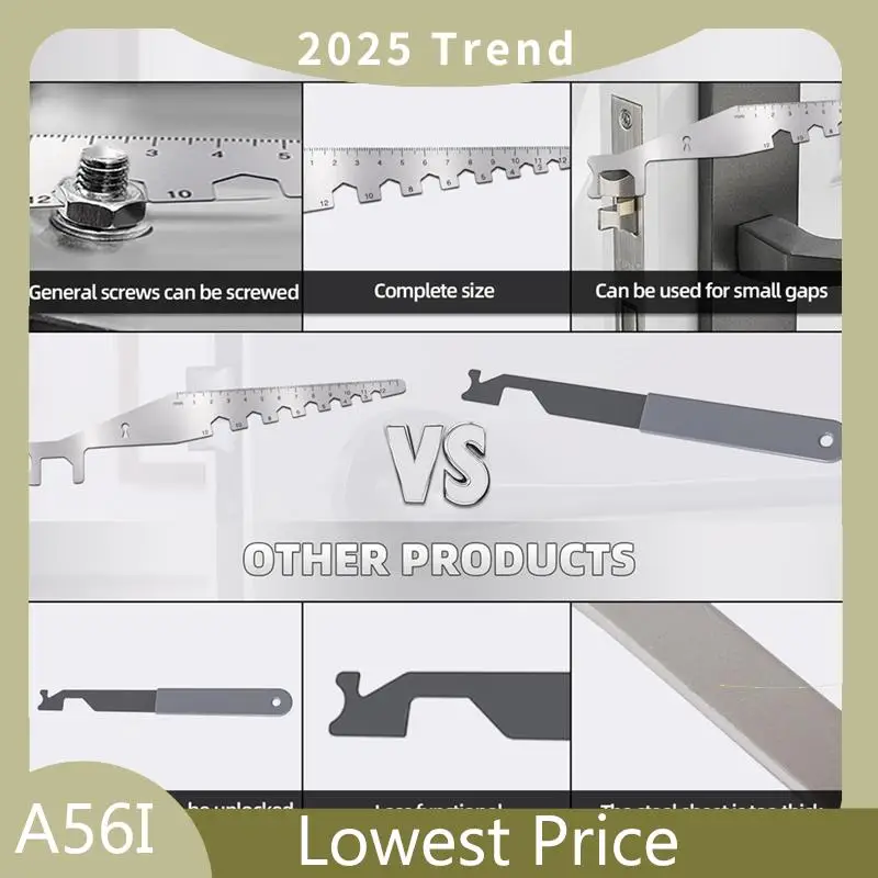 

Универсальный набор инструментов ABDD, 6 шт., высокоэластичные инструменты для ремонта нержавеющей стали, многоцелевой набор домашних инструментов