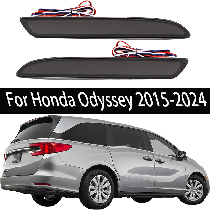 

Для Honda Odyssey 2015 2016 2017 2018 2019-2024 стоп-сигнал задний нижний бампер задний фонарь задний стоп противотуманные фары