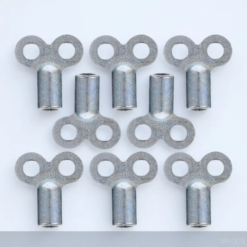 8Pcs Radiator Exhaust Keys Zinc Alloy Portable Durable Bleeding Valve Tools Key,square Radiator Keys,plumbing Bleeding Key,