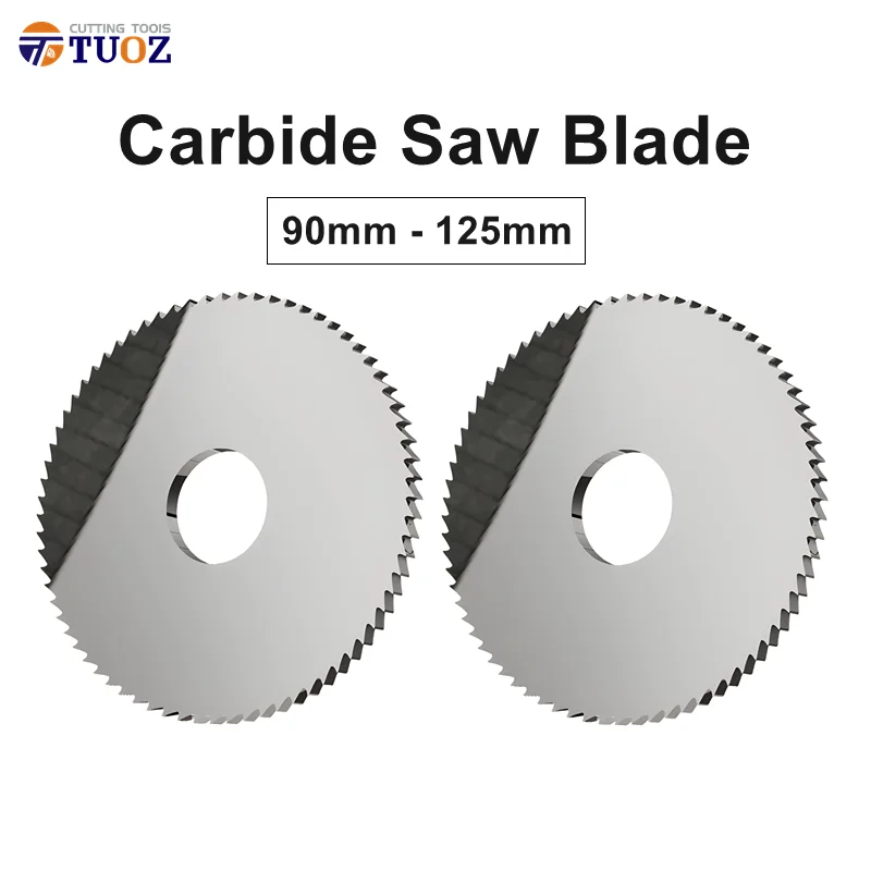 

90mm 100mm 110mm 125mm d22 d27 72T Tungsten Steel milling blade solid carbide circular saw blade blade milling cutter