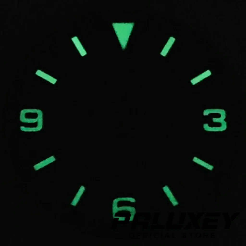 29mm Watch Dial Green Luminous Watch Faces For NNH35 ETA 2824 2836 Miyota 8215 821A Mingzhu DG2813 3804 Seagull 1612 Movement