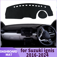 fit for Suzuki ignis 2025 2024 2023 2022-2016 Car Accessories Dashmat Dashboard Cover Pad DashMat Sunshade Protective Carpet