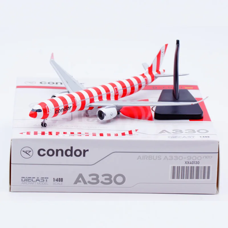 XX40130 Alloy Collectible Plane Gift JC Wings 1:400 Condor Airlines Airbus A330-900NEO Diecast Aircraft Jet Model D-COND