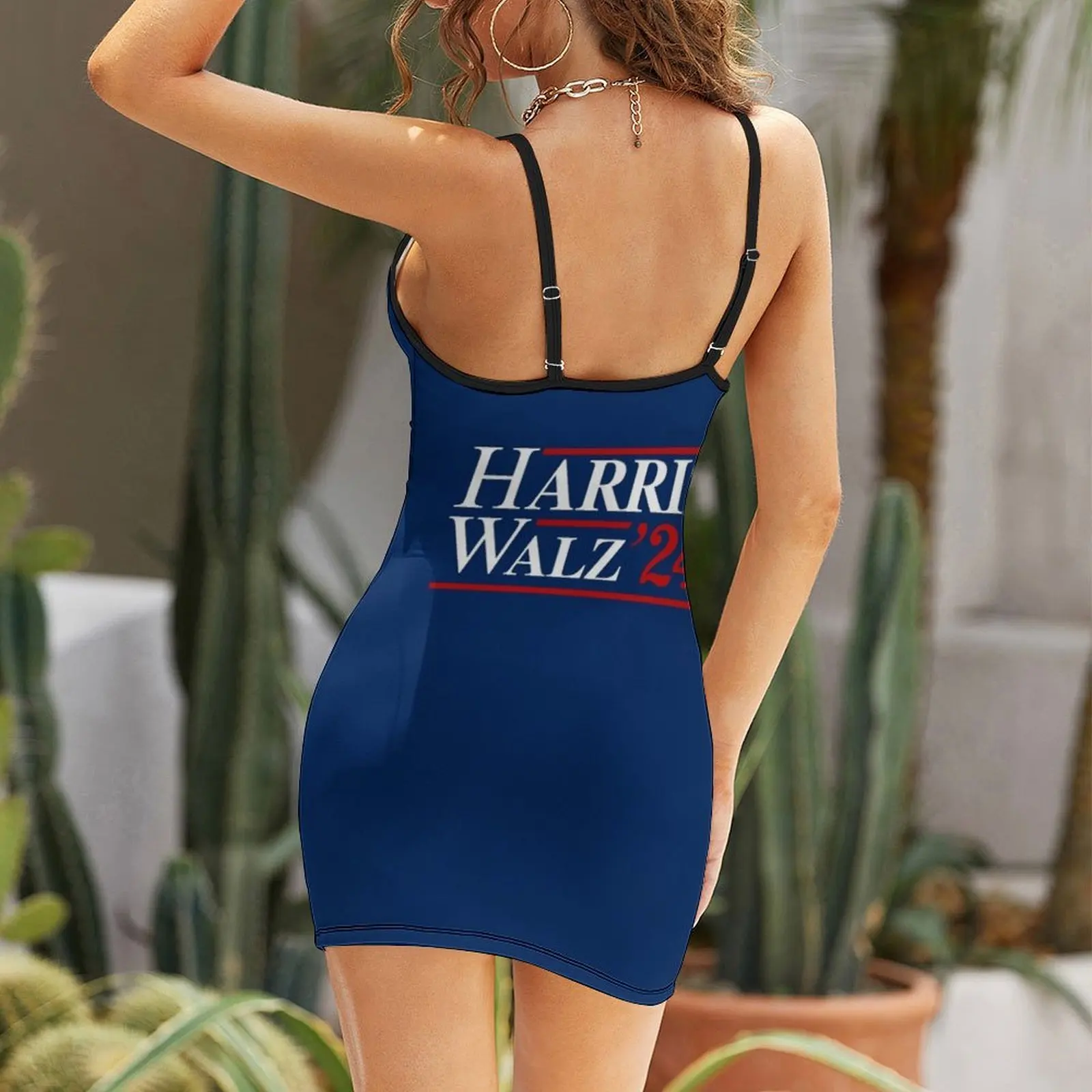 Harris Walz '24 Sling Dress trajes de playa para mujer vestidos de mujer vestidos de noche de lujo de verano para mujer vestidos para graduación