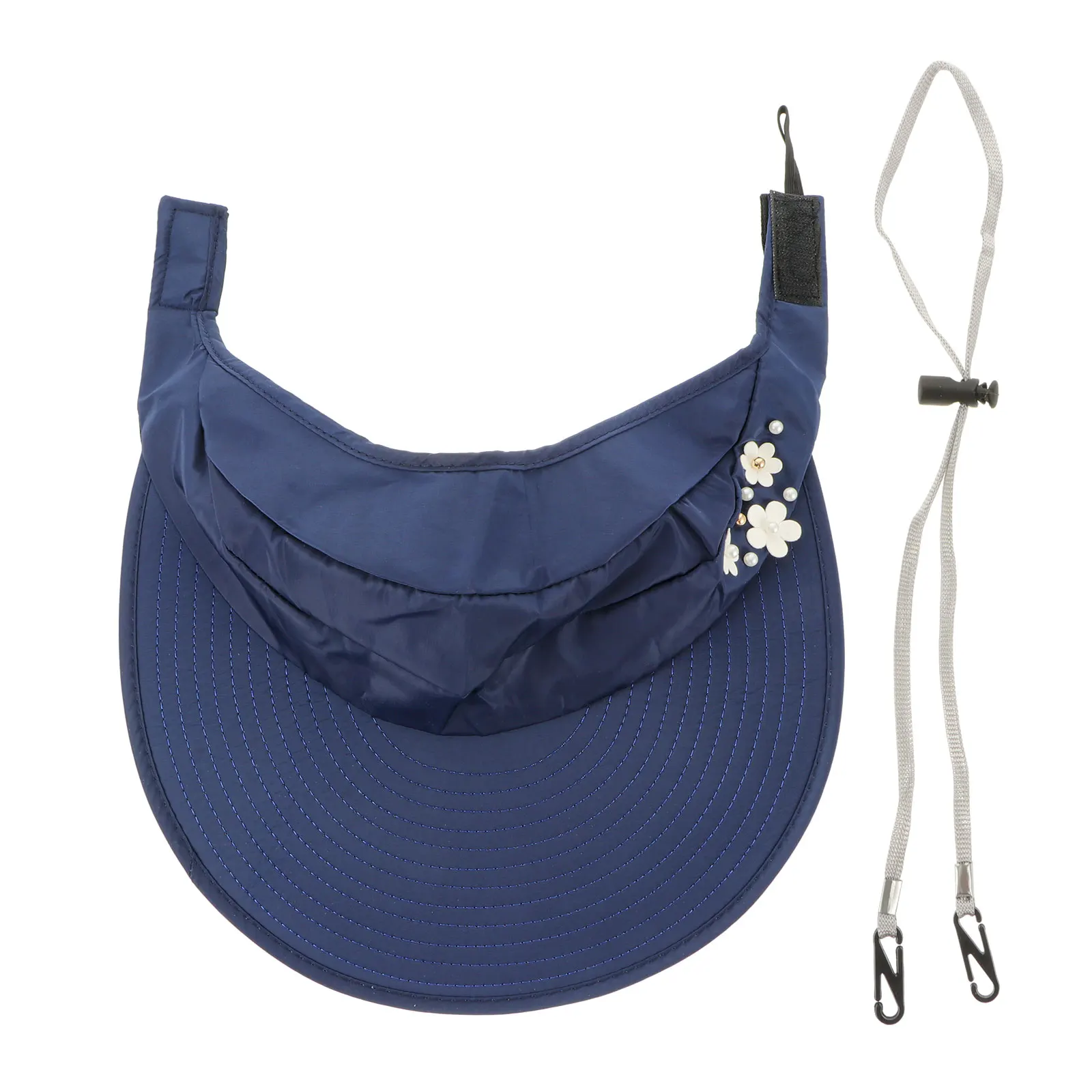 

Visor Protection Hat Hat Women Lady Beach Foldable Cooling Sun Protection Breathable Lining Suitable Everyone