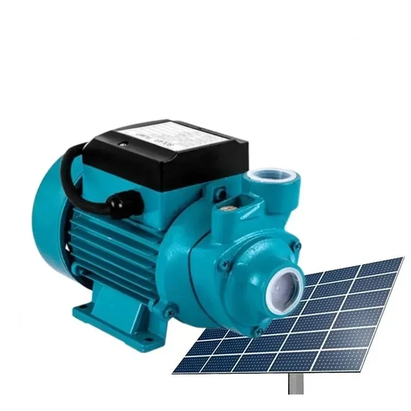 Bomba de agua solar QB60 de alta calidad y asequible, batería DC12V24V con bomba de autosucción terrestre