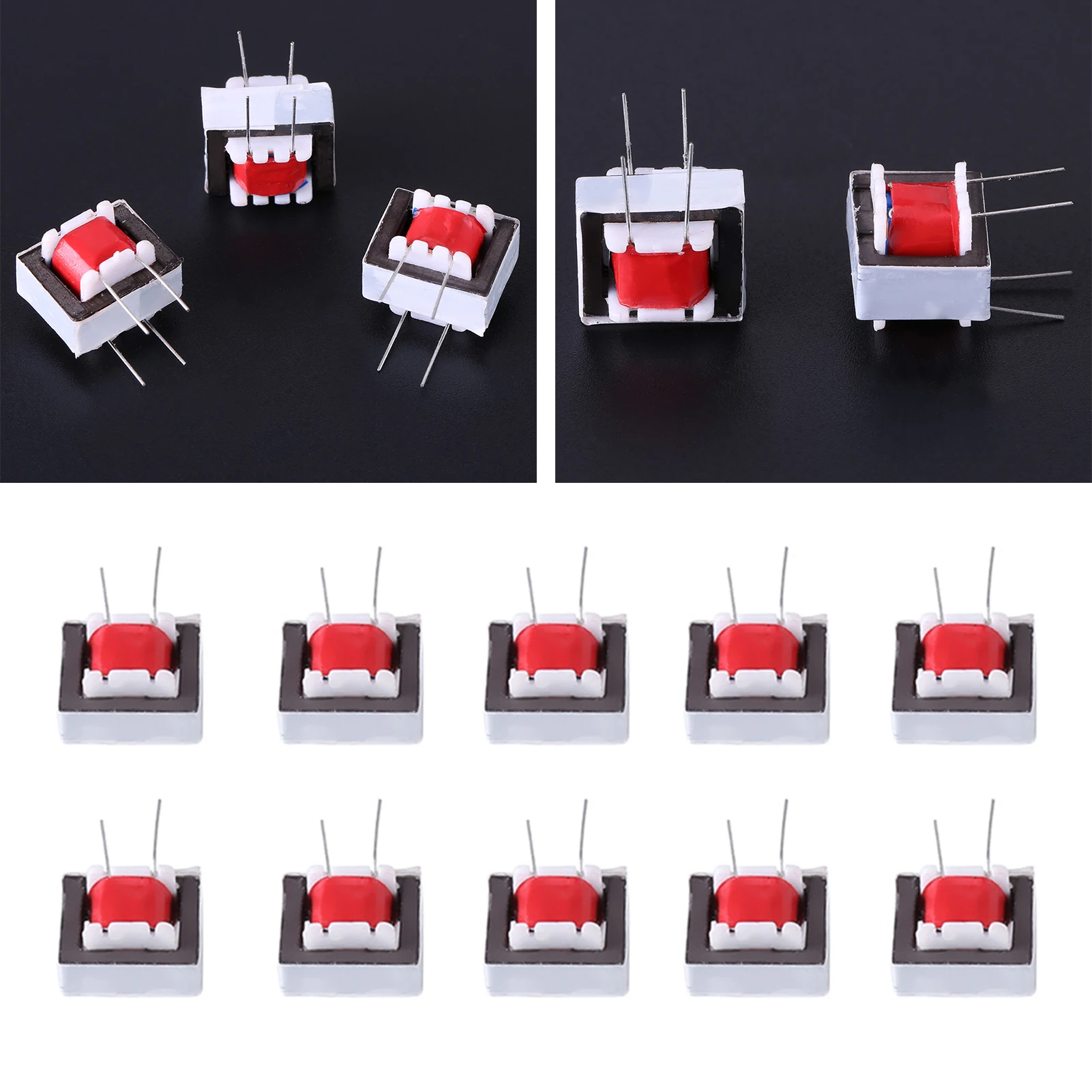 10pcs/pack 600 : 600 Ohm 1:1 EI14 Isolation Transformer Audio