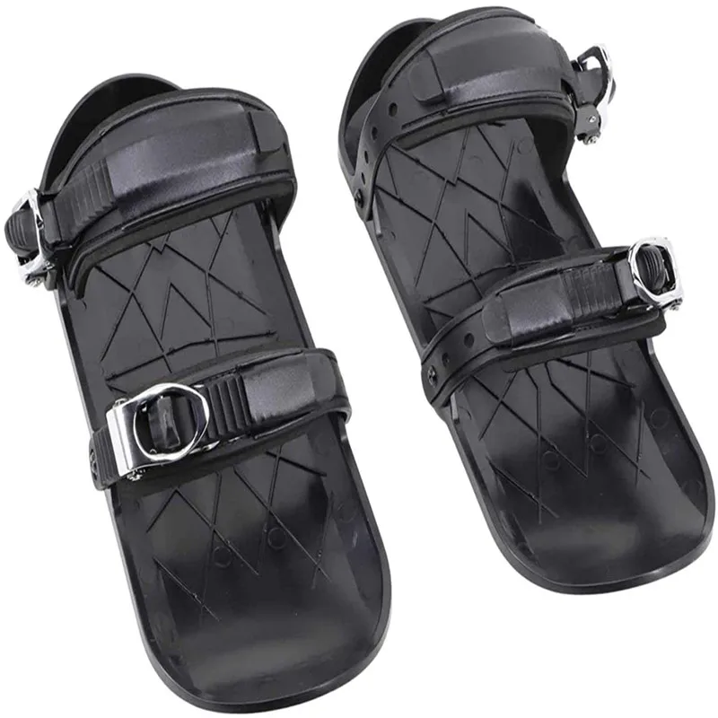 High Quality Black Adjustable Durable Convenient Mini Short Outdoor Travel Skiboard shoes