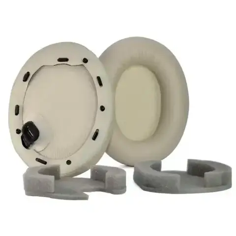Replacement Protein Leather Ear Pads Cushion Cover Earpads for Sony WH-1000XM4 WH1000XM4 WH 1000 XM4 Headset  ，BAOMAND