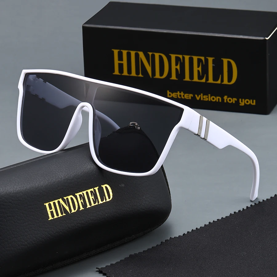 Unisex-Boxbrille mit kontrastierendem Design aus PC-Material, geeignet für tägliche Aktivitäten, Freizeitkleidung und Schieß-Requisiten;