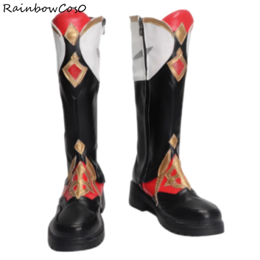 أحذية داليا موندستادت جينشين إمباكت التأثيرية أحذية لعبة أنيمي حفلة الهالوين RainbowCos0 W5081