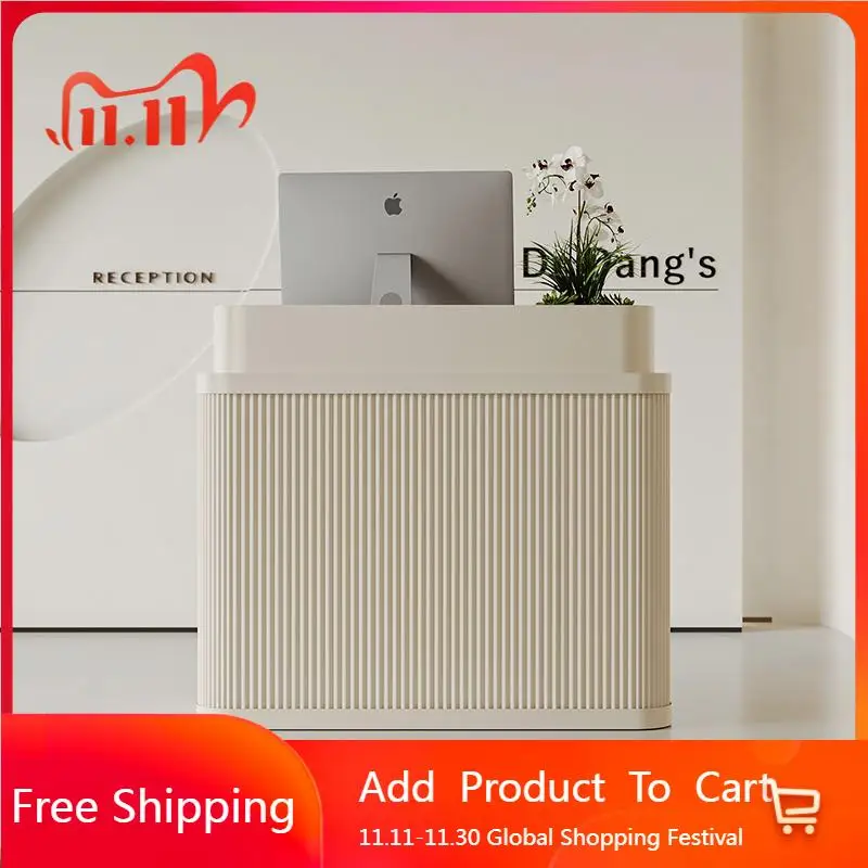 

Unique Salon Reception Desks Modern Shelves Best Company Aesthetic Reception Desks European Comptoire Accueil Trendy Furniture