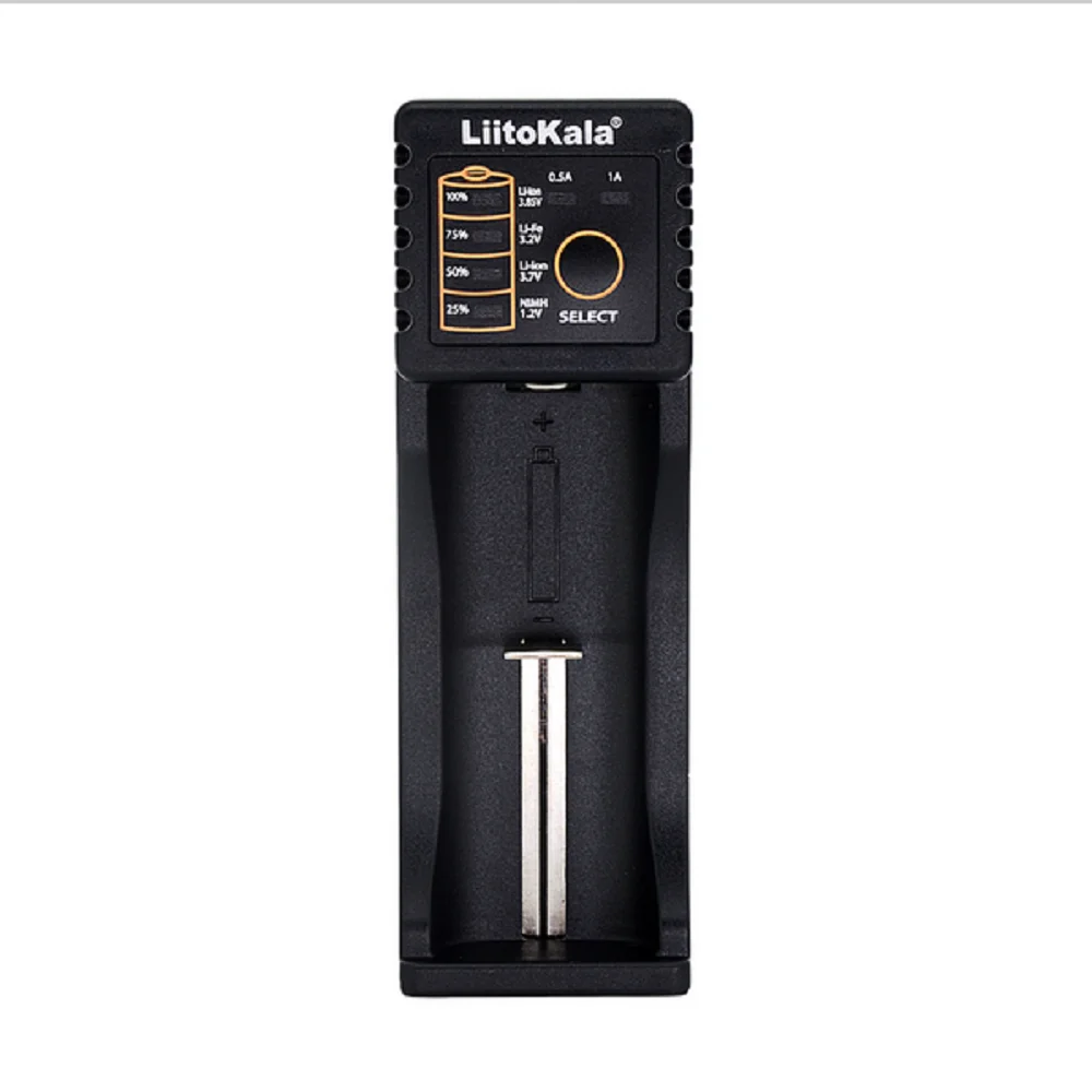 Lii-100B ładowarka 18650 LiitoKala do 26650 16340 RCR123 14500 LiFePO4 1.2V Ni-MH Smart Charger Ni-Cd