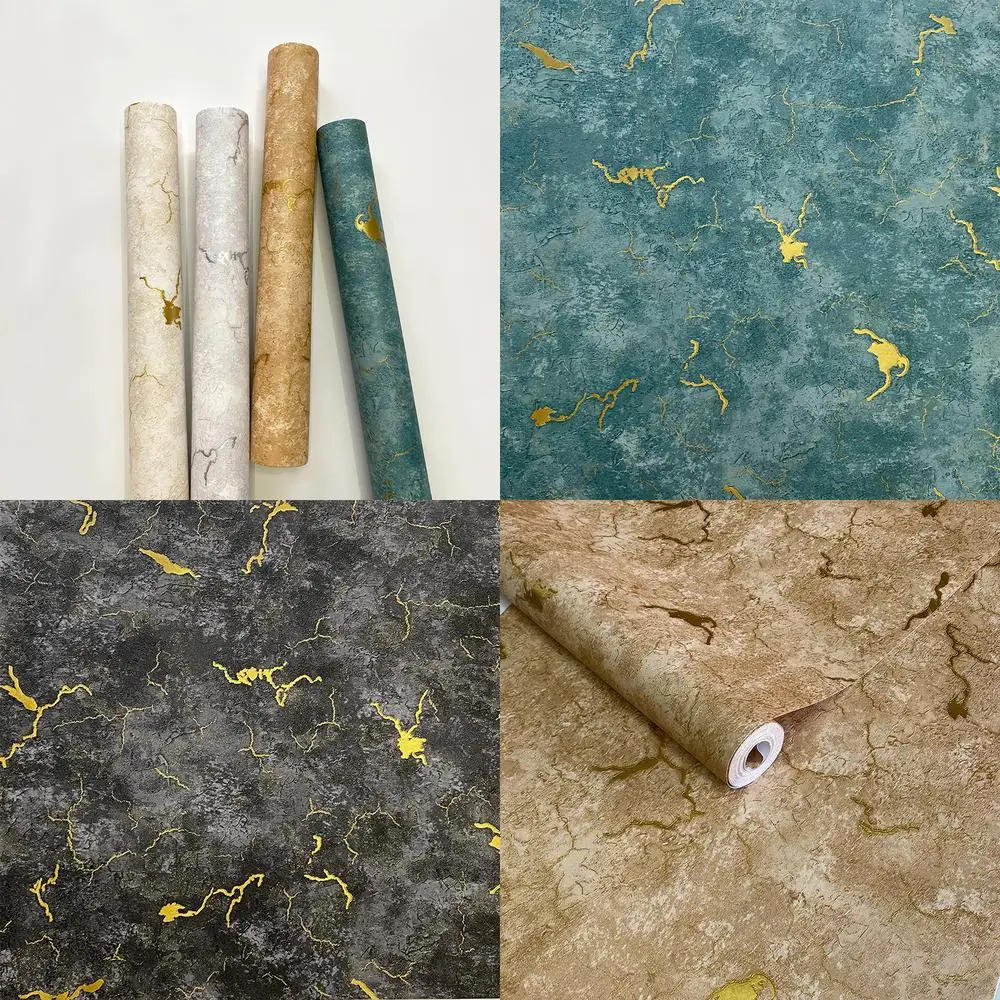 Simple Luxury Solid Color Mottled Wallpaper for Living Room Bedroom Hotel Background Wall Waterproof Wallpaper with Subtle