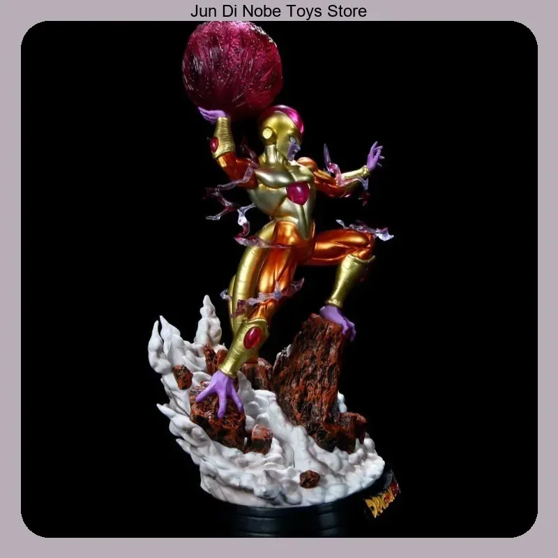 

Golden Frieza Dragon Ball Battle Stance 48cm Anime Figure Statue Model, Collection Desktop Decoration Ornament Toys Gifts