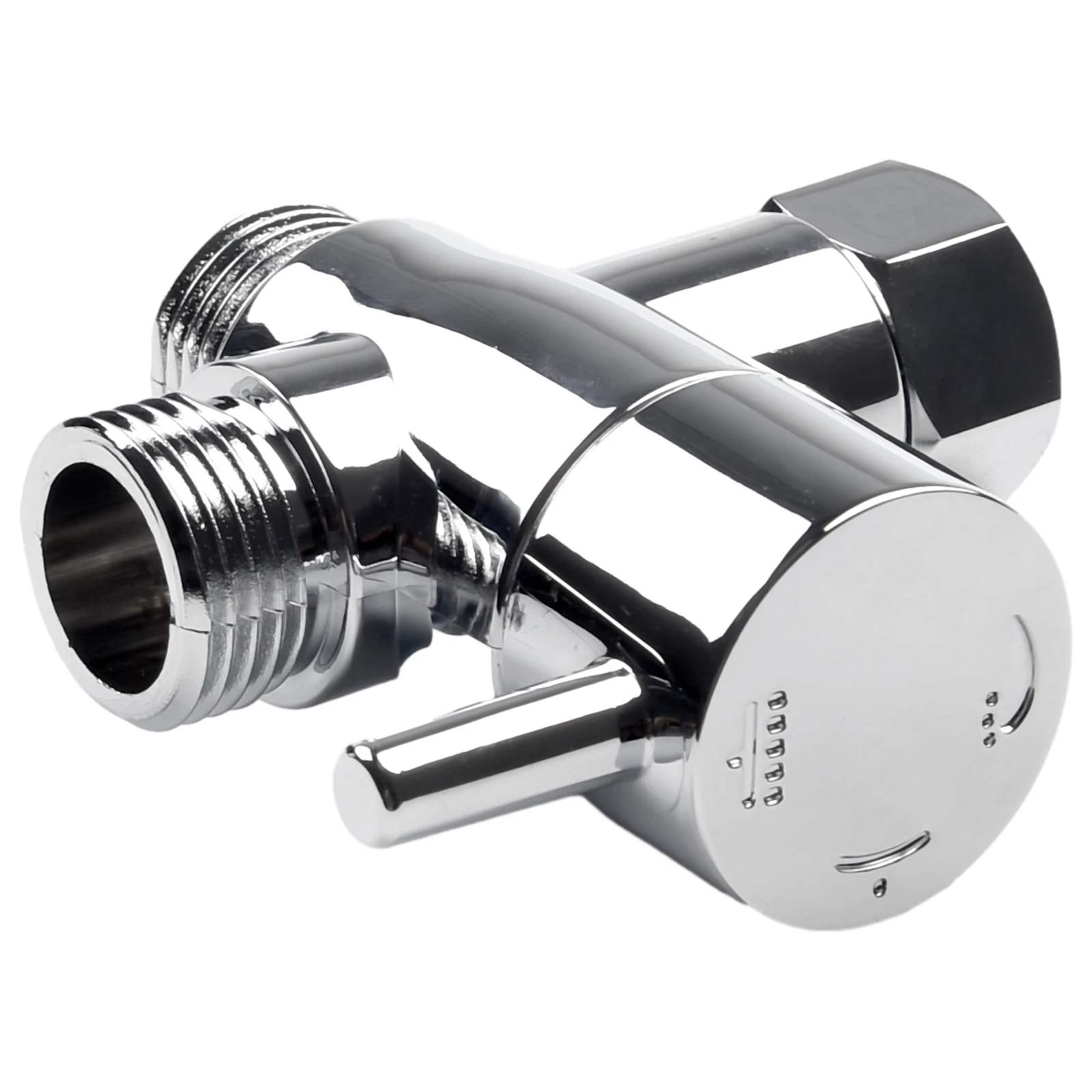 

Diverter Valve 3 Way T-Adapter 1/2 Shower Head Valve Chromium G1/2 Internal Thread Inlet G1/2 External Thread Outlet Plumbing